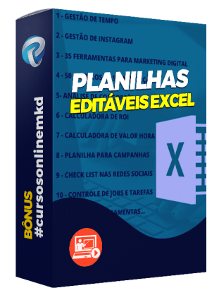 BÔNUS PLANILHAS EDITÁVEIS EXCEL
